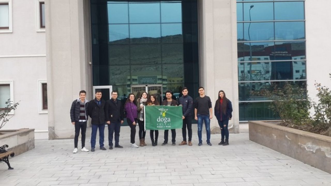 Nevşehir Doğa Koleji Öğrencilerinden AGÜ Gezisi