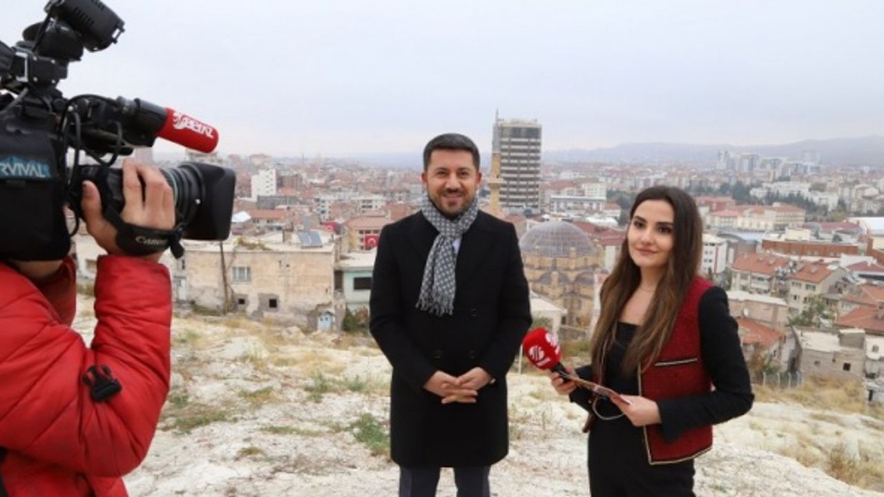 Başkan Arı, Beyaz Tv’de Nevşehir’i Anlattı