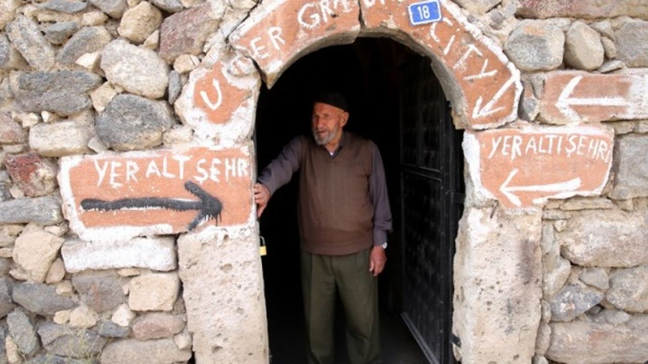 Kapadokyalı köylüler Özlüce yer altı şehrinin yeniden açılmasını istiyor