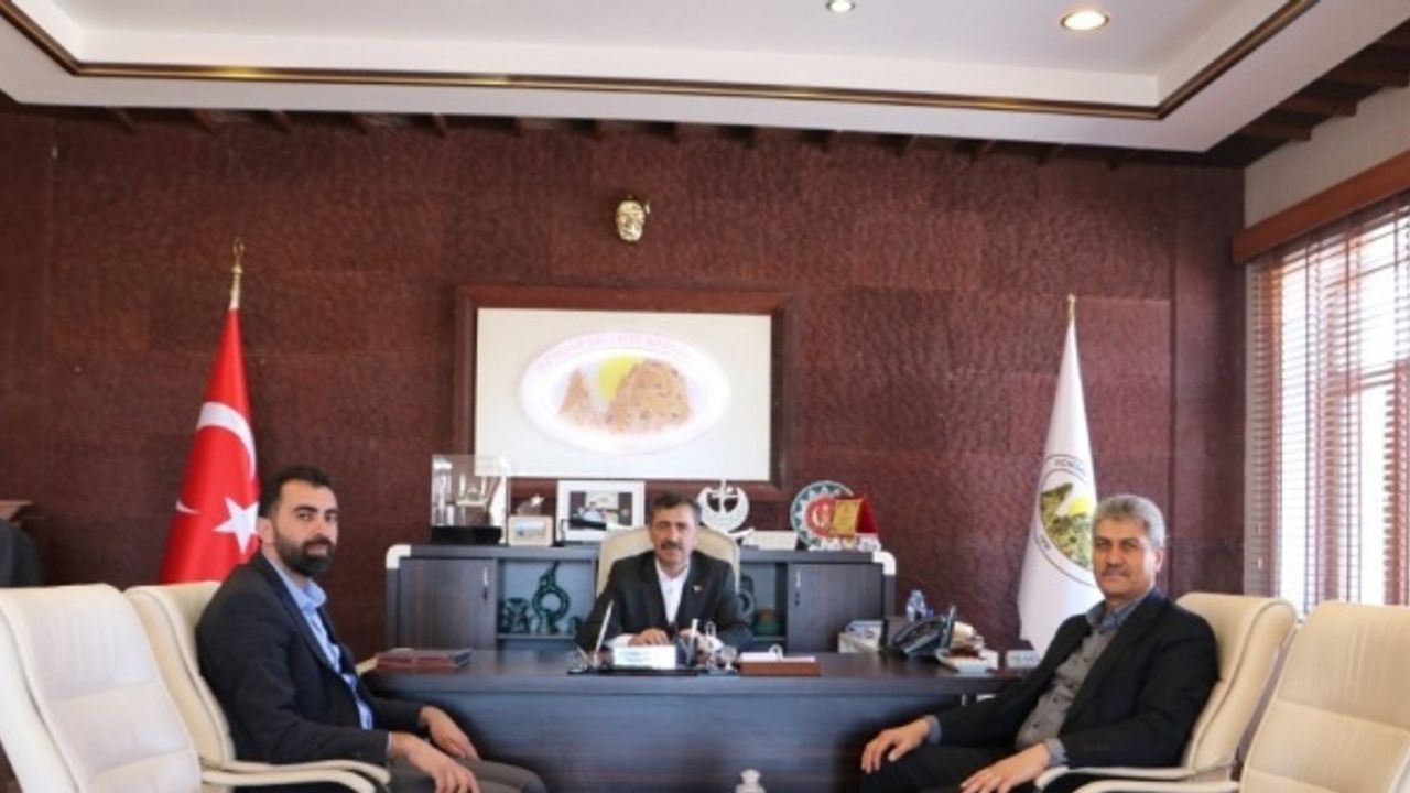 AK Parti Avanos İlçe teşkilatı yöneticileri, Süslü’yü ziyaret etti