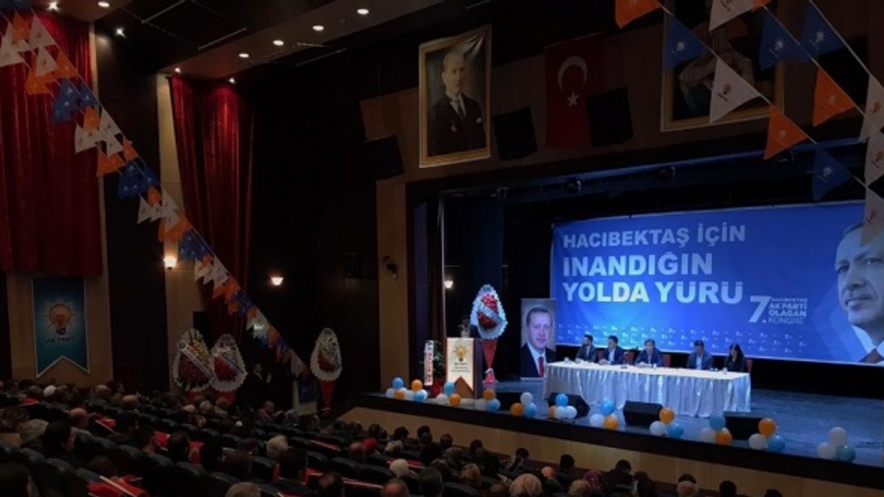 AK Parti Hacıbektaş İlçe kongresi yapıldı