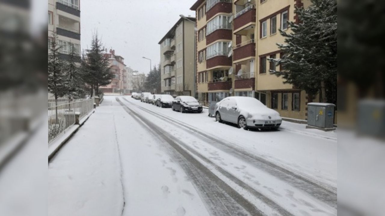 Nevşehir, Mart ayında beyaza büründü