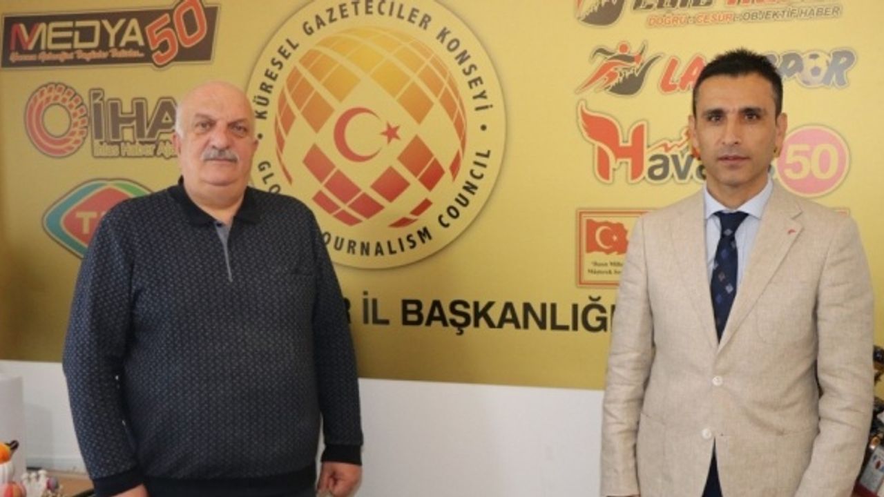 Gençlik ve Spor İl Müdürü Özdemir, KGK İl Başkanlığını ziyaret etti