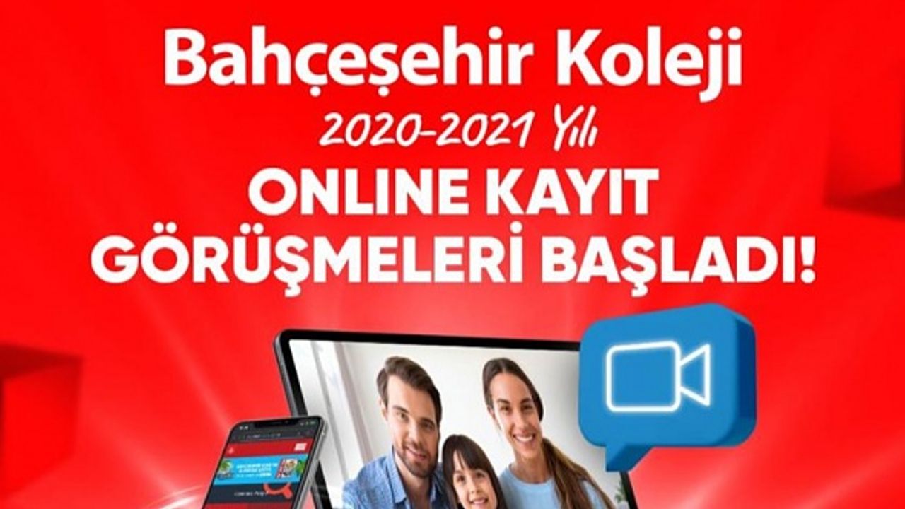 Nevşehir Bahçeşehir kolejinde online eğitim görüşmeleri başladı