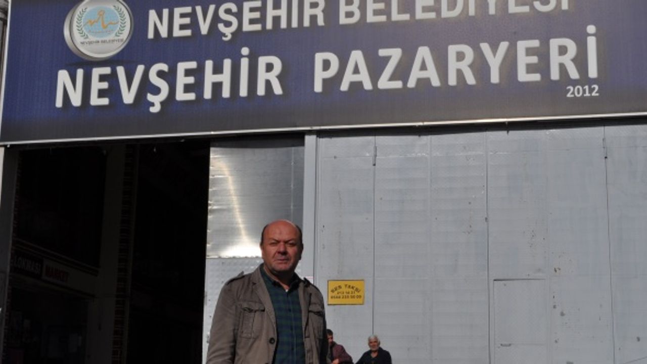 Nevşehir Pazaryeri iki hafta süreyle kapalı olacak