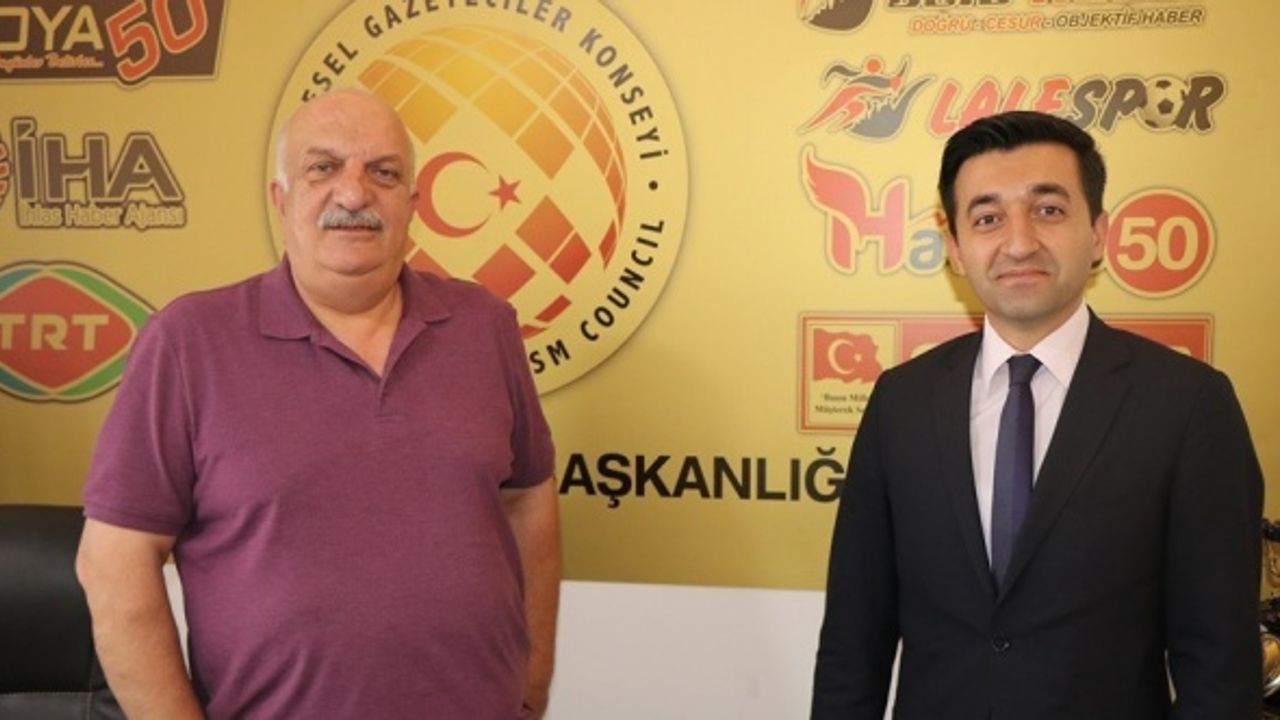 TKDK İl Koordinatörü Şenoğlu, Küresel Gazeteciler Konseyini ziyaret etti