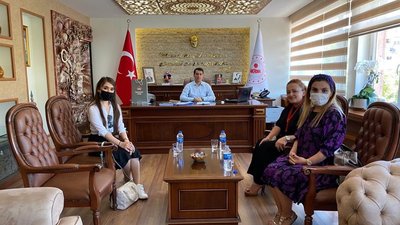 Nevşehir Bahçeşehir Koleji Avanos Kaymakamı Öner’i Ziyaret Etti