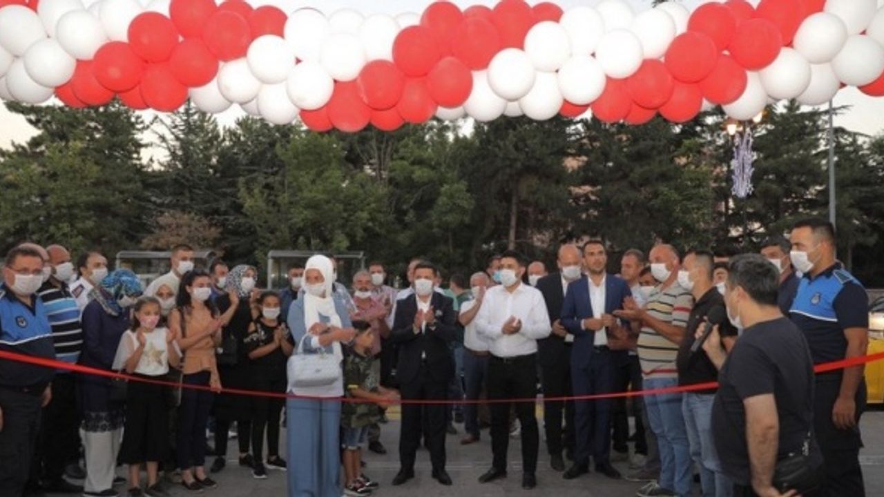 Yenilenen Nejdet Ersan Parkı Göz Kamaştırdı