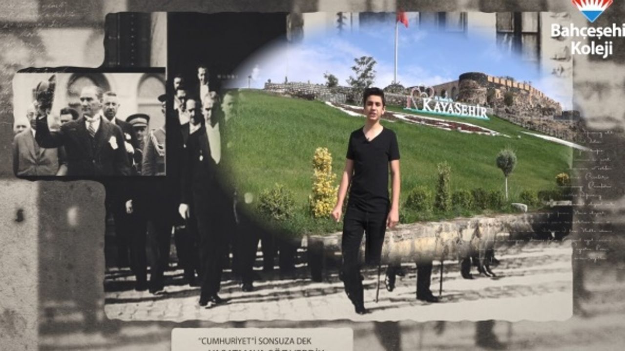 Bahçeşehir Koleji Öğrencilerinden Muhteşem Ata’ya Selam Videosu