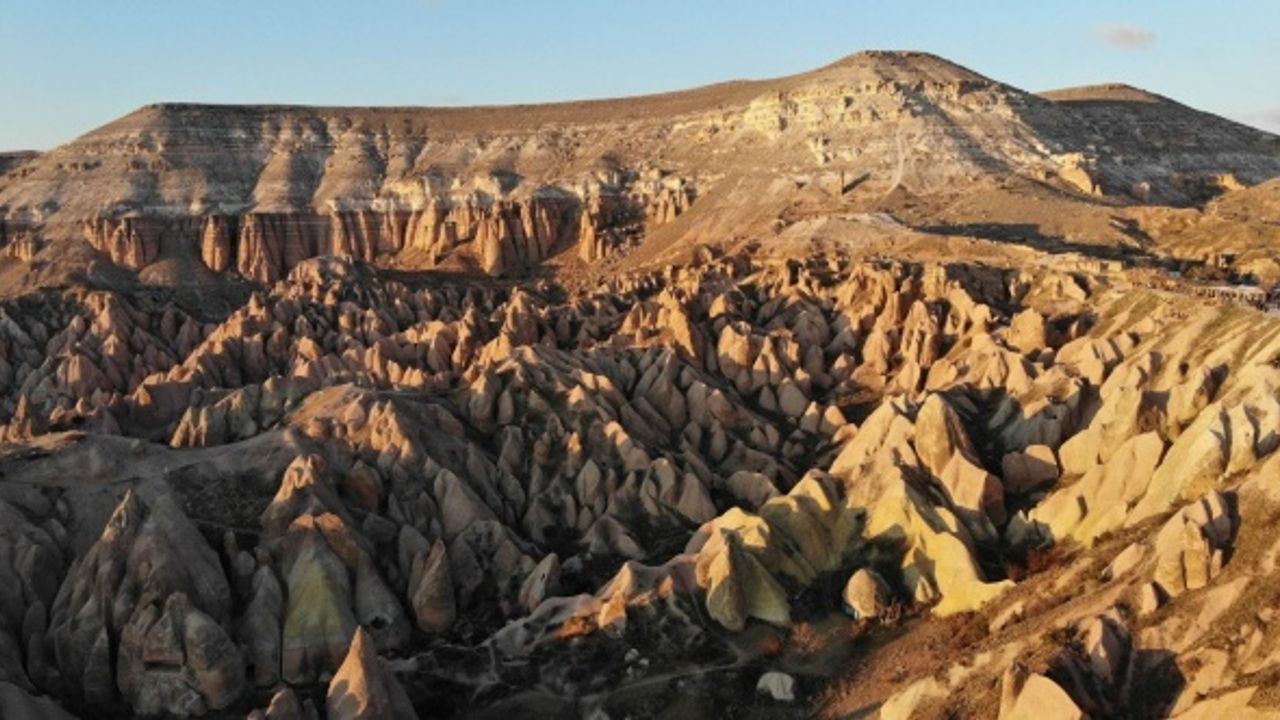 Kapadokya’ya günbatımı için akın akın geliyorlar