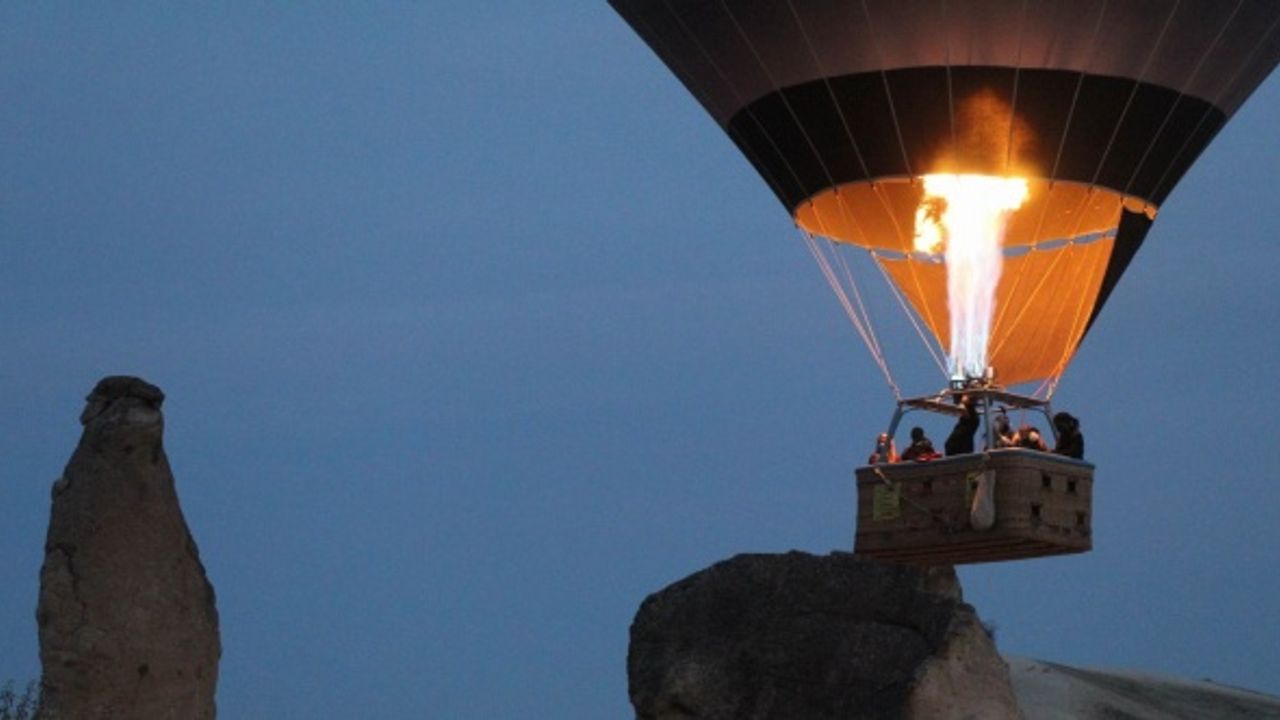 Kapadokya’da balon turları yine iptal oldu
