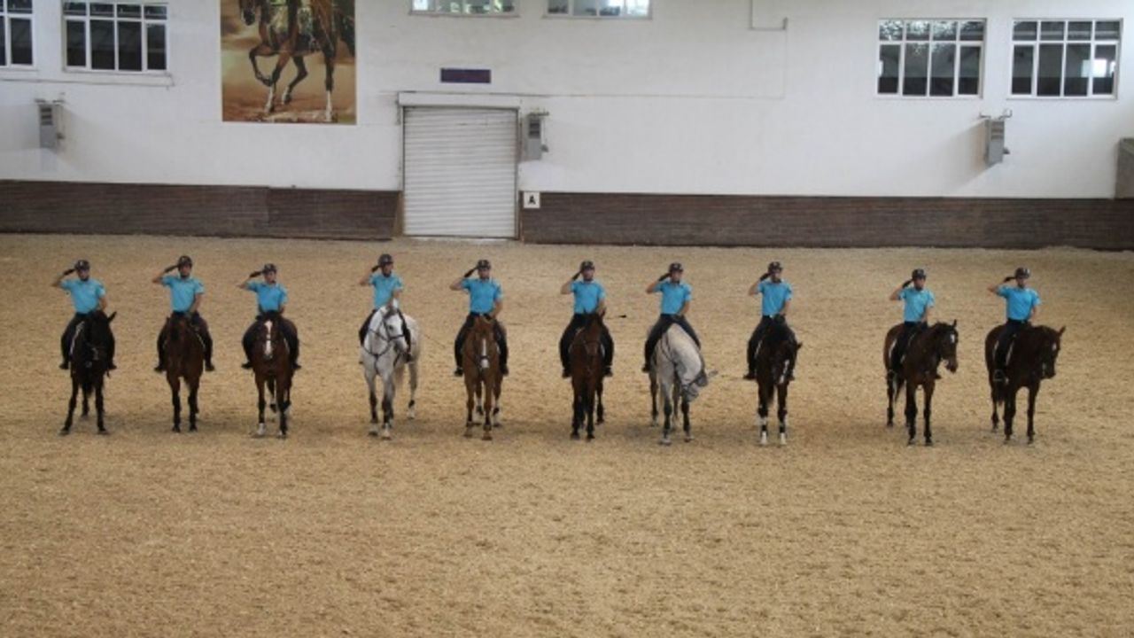 JAKEM’de eğitilen atlar Türkiye’nin çeşitli illerinde emniyet ve asayişi sağlıyor