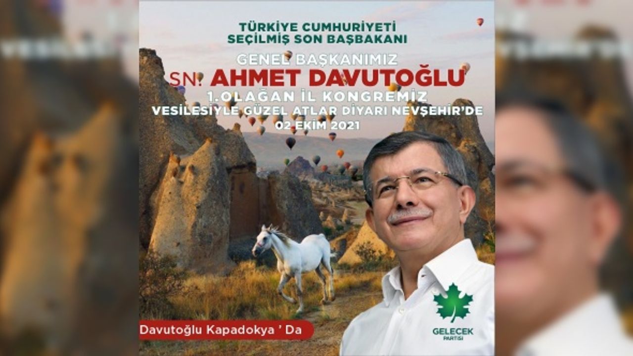 Davutoğlu Nevşehir'e gelecek