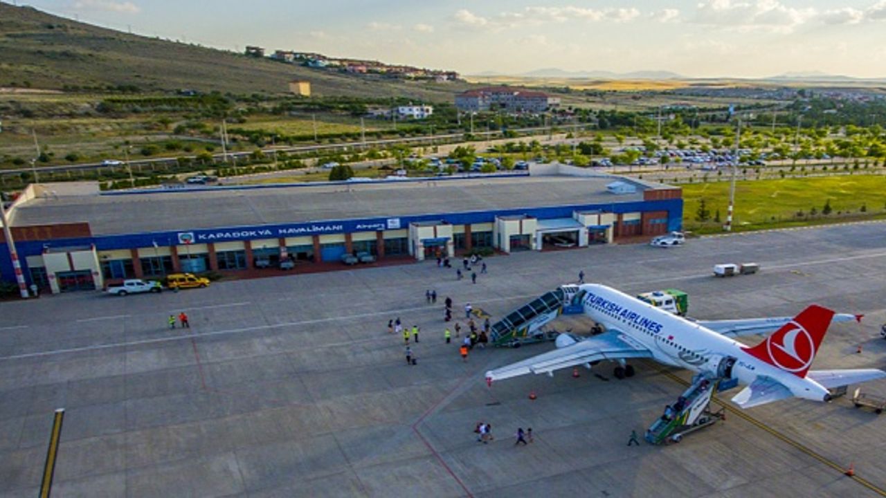 Aralık Ayında Kapadokya Havalimanı’nda 24.516 Yolcuya Hizmet Verildi