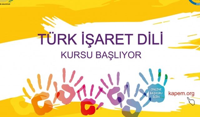 Nevşehir'de Türk İşaret Dili Kursu Açılacak