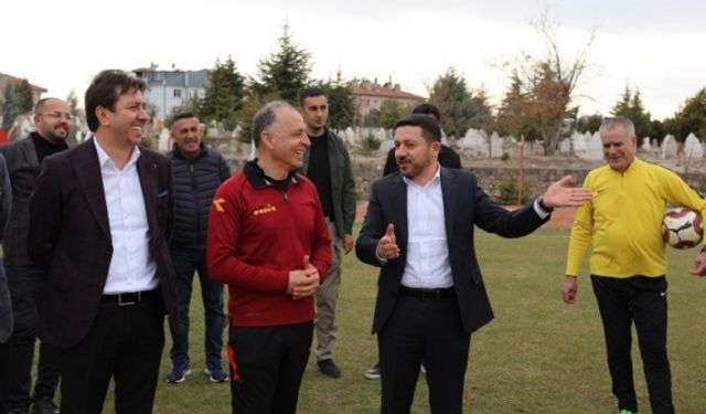 Belediye Başkanı Rasim Arı, Nevşehir Belediye Spor Antrenmanında