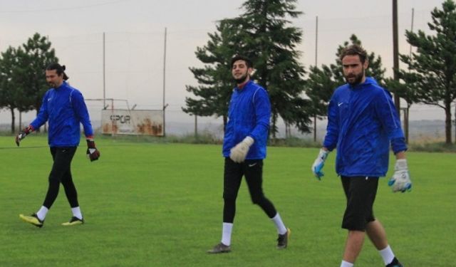 Nevşehir Belediye Spor Yağmur altında çalıştılar