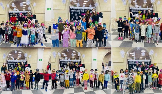Bahçeşehir Koleji Anaokulu’nda Yeni Yıl "Maske Günü" Partisi
